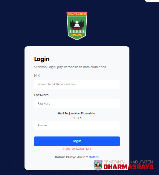 Pelayanan Dokumen Kependudukan Secara Online